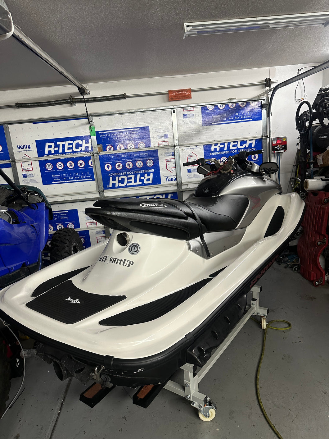 Honda aquatrax straight pipe  exhuast with waterjacket